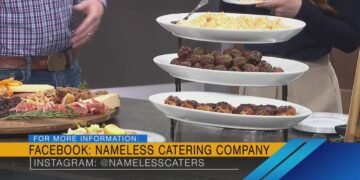 Nameless Catering shares advice when planning your upcoming wedding