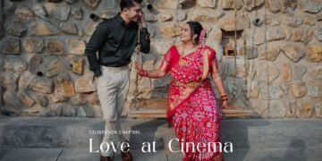 Love at Cinema | Manasi and Karthik | Intimate wedding film | Celebration Chapters