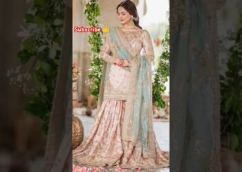 Party wear pakistani garara suit ♥️♥️#youtubeshorts #garara #love 💞#dress #wedding 😍