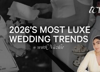 Most Luxe Wedding Trends for 2026  |  The Curated Wedding by Nazlee