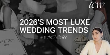 Most Luxe Wedding Trends for 2026  |  The Curated Wedding by Nazlee