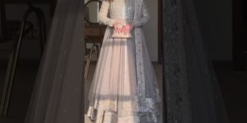 Unique full flare Anarkali dress | Designer non bridal dress for wedding/party#dress#outfit#shorts