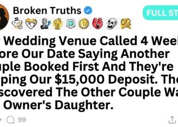 [FULL STORY] Our wedding venue canceled us 4 weeks before our wedding, then I came upon why.