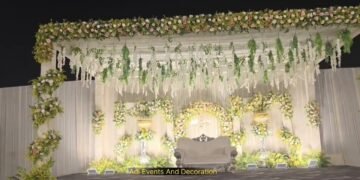 wedding stage decoration design