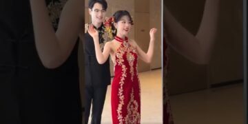 Beautiful Traditional Couple ❤️✨ | Chinese Wedding Dress 💃 | Couple Goals 👑 #bollywood #freefire