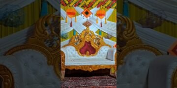 Shiva Stage Decoration ✨. #youtubeshorts #ytshorts #wedding #stagedecor #stage #design #viralvideo