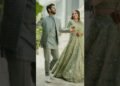lite green color couples lovely wedding dress#outfitideas#shortfeed#viral#song#couple#green#video