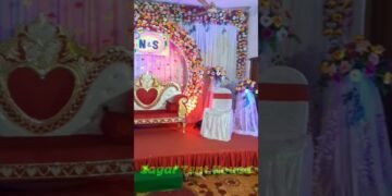 flowers Stage Background designs | #wedding #decoration