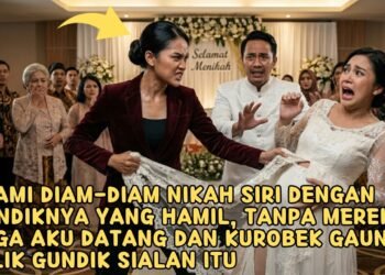 Suami Adakan Intimate Wedding Dengan Gundik, Kurobek Gaunnya Hingga Ia Histeris Dan Pestanya Hancur