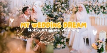 BAJET WEDDING DI KL | INTIMATE MALAY WEDDING