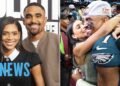 Eagles' Jalen Hurts MARRIES Bry Burrows in Intimate Wedding | E! News