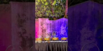 Beautiful Floral Wedding Stage Design#03106992129#shortvideo #eventstyling #viral #shadidecoration