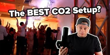 Wedding DJ CO2 FX Review  | Cryo Clamps + SHOWSWITCH + The Button