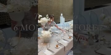 What to do 6 months before your wedding | Luxury Wedding Planning Suggestions by The Curated Wedding