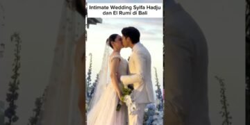 Intimate Wedding El Rumi dan Syifa Hadju di Bali
