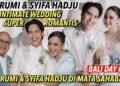 INTIMATE WEDDING EL RUMI & SYIFA HADJU DI BALI : UNDANG KELUARGA, SAHABAT .. ROMANTIS & SERU !!