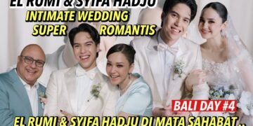 INTIMATE WEDDING EL RUMI & SYIFA HADJU DI BALI : UNDANG KELUARGA, SAHABAT .. ROMANTIS & SERU !!