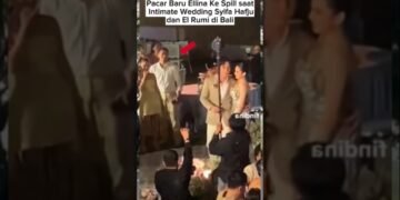 Pacar Baru Ellina Joerg ke spill saat Intimate Wedding Syifa Hadju dan El Rumi dibali