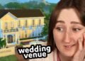i got married irl… so i built a marriage venue within the sims