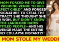 Mom Told Me to Give My Wedding Venue My 'Perfect' Sister — Then the Landlord Kicked Them Out for Me