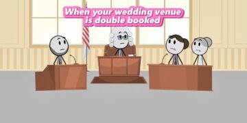 (FULL STORIES) When your wedding venue is double booked #animation #customerservice #comedy