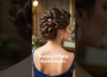 Wedding & Party Bunhairstyles#viral #trending #wedding #hairstyle #shorts #short #shortvideo