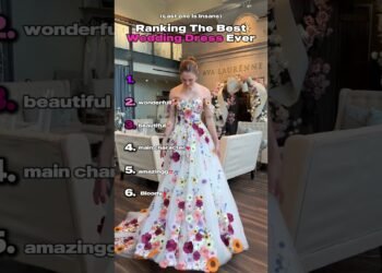 I Rank The Best Wedding Dress Ever #tiktoktrend   #usa #shorts