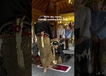 Intimate wedding adat Jawa 🌹❤️ #javanesewedding #javanese #weddingjawa #weddingjakarta #pernikahan