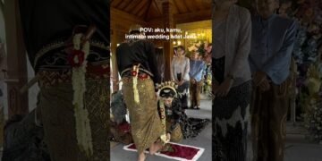 Intimate wedding adat Jawa 🌹❤️ #javanesewedding #javanese #weddingjawa #weddingjakarta #pernikahan