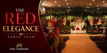 Royal Red Wedding Decor ❤️ | Stunning Stage Design & Luxury Event Setup
