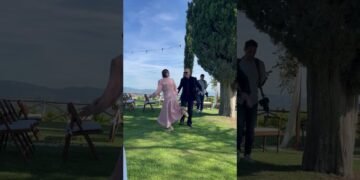 An actual wedding DJ set experience in TUSCANY. Waiting for Ceremony @ Colle Massari. 2025.