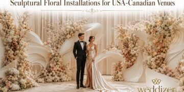 Sculptural Floral Installations Transforming USA & Canadian Wedding Venues in 2026!