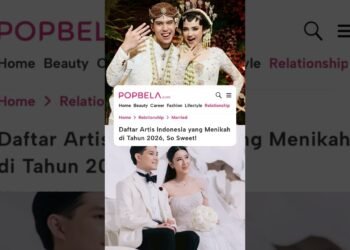 Dari intimate wedding sampai resepsi mewah 👰✨ Ini daftar artis Indonesia yang menikah di 2026.