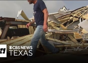 Wedding venue in Springtown, Texas destroyed by tornado