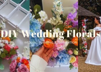 DIY WEDDING FLORALS WITH *SHEIN* FLOWERS – Wedding Planning & Preparations 💐🤍✨  |LibertyRobyn|