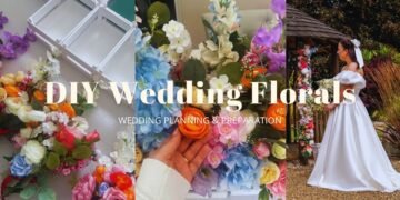 DIY WEDDING FLORALS WITH *SHEIN* FLOWERS – Wedding Planning & Preparations 💐🤍✨  |LibertyRobyn|
