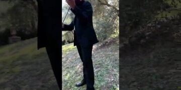 An actual Wedding DJ Experience in Chianti, Tuscany. Romantic violin in the course of the Ceremony. 2025. 1/3.