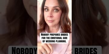 Brides aren’t prepared for this a part of wedding planning