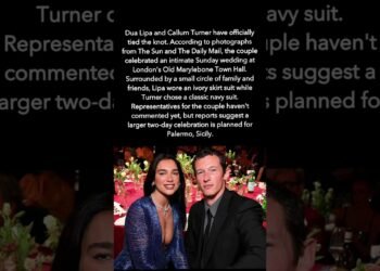 Dua Lipa and Callum Turner’s London Wedding: Inside Their Intimate Ceremony #DuaLipa #CallumTurner