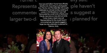 Dua Lipa and Callum Turner’s London Wedding: Inside Their Intimate Ceremony #DuaLipa #CallumTurner