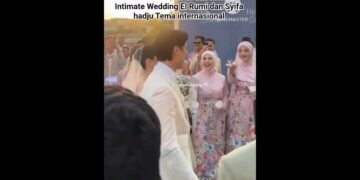 Mewah dan Meriah Intimate Wedding El Rumi dan Syifa hadju di Di Gelar di Bali