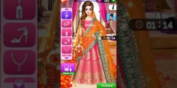 💍 Doll Wedding Dress Makeover | Beautiful Bridal Look 👰✨