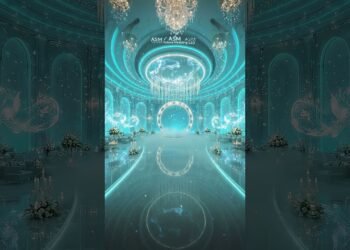Wedding LED Stage Design | 001_ WHITE HEAVEN BALLROOM