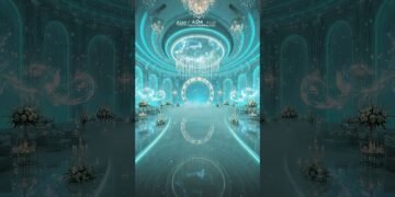 Wedding LED Stage Design | 001_ WHITE HEAVEN BALLROOM