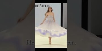 The Designers vs their Designs ✨😮 #fashion #beautiful #weddingdress #dress #weddinggown #wedding