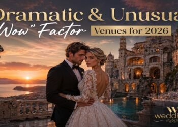Top 10 Most Dramatic & Unusual Wedding Venues for 2026 That Will Leave Guests Speechless