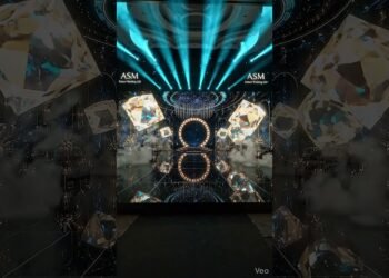 Wedding LED Stage Design | FLOATING CRYSTAL ORBIT 001