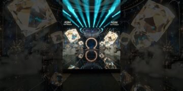 Wedding LED Stage Design | FLOATING CRYSTAL ORBIT 001