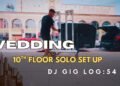 DJ Gig Log: 54 Solo Wedding on the tenth Floor