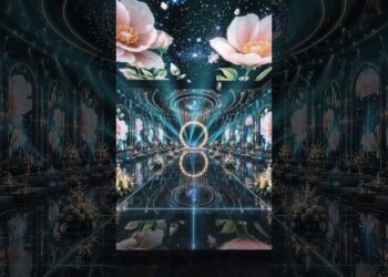 Wedding LED Stage Design | FLORAL LED UNIVERSE 003